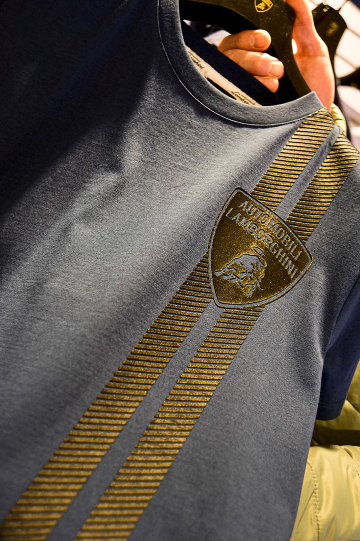 Lamborghini menswear