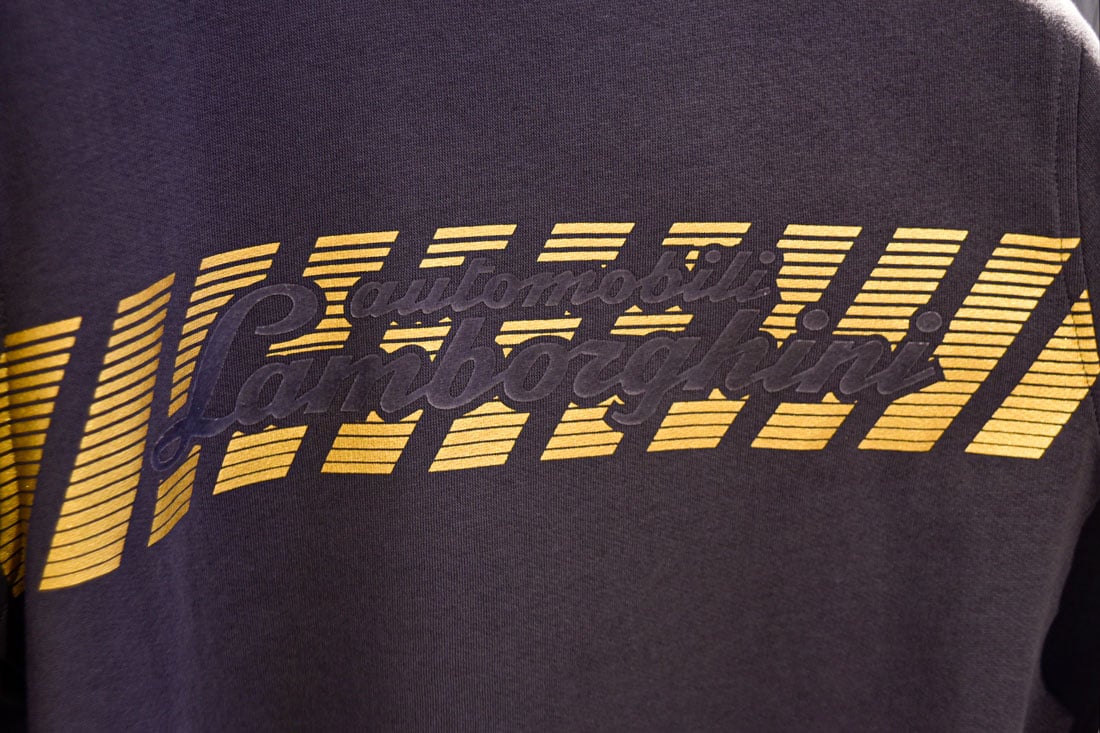 Lamborghini menswear