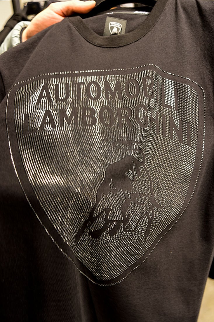Lamborghini menswear