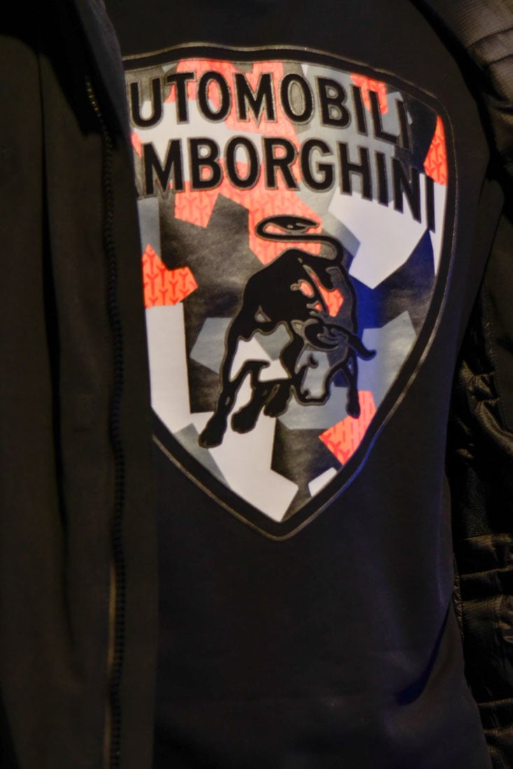 Lamborghini menswear
