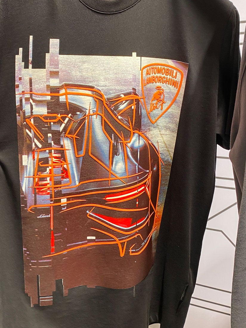 Lamborghini menswear