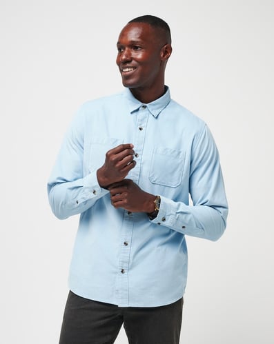 BARREL OF LAUGHS BUTTON-UP