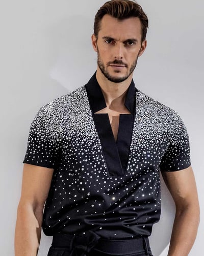 Star Neck Diamond Shirt