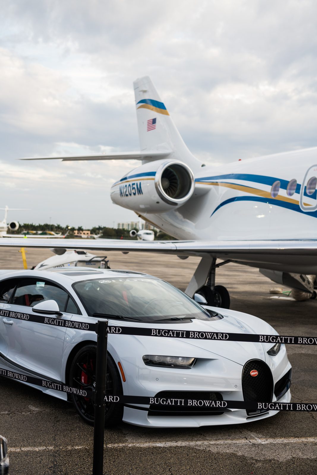 Bugatti of Broward at the 14th Annual Boca Raton Concours d' Elegance Hangar Party