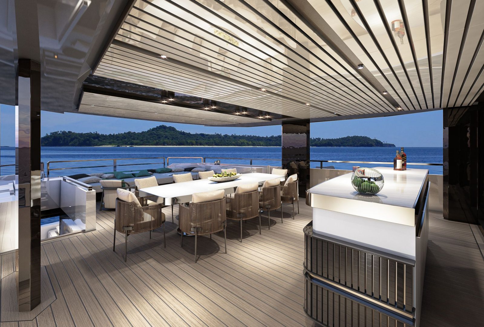 ARCADIA A115 HULL #5 A RENOVATED STYLE THAT HIGHLIGHTS