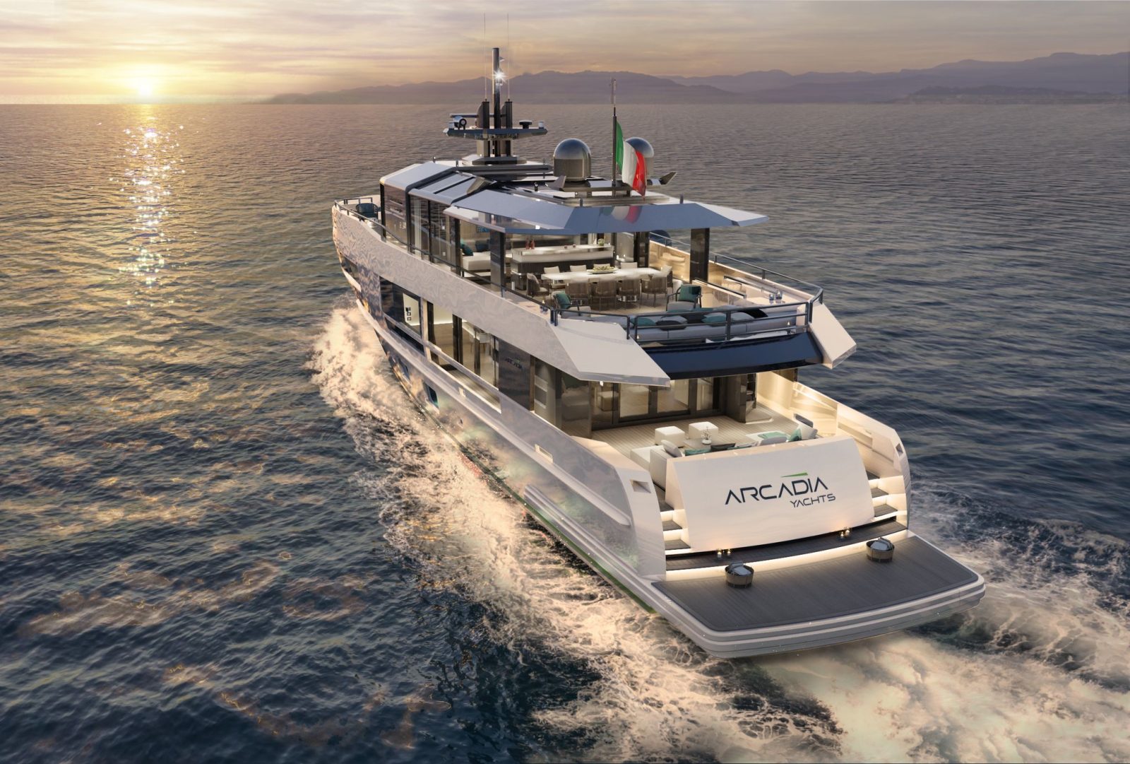 ARCADIA A115 HULL #5 A RENOVATED STYLE THAT HIGHLIGHTS