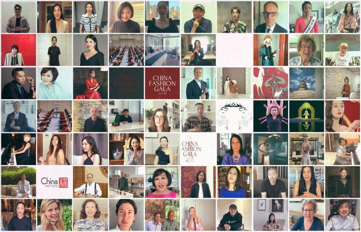 Composite Image China Fashion Gala 2020