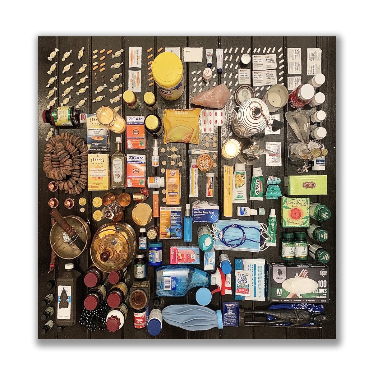 ALTARS FOR AMOR Y SALUD DURING TIMES OF QUARANTINE III, 2020