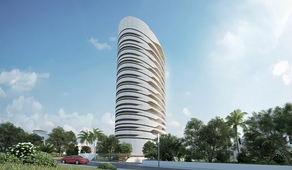 Sixty6 Tower by Pininfarina wins the 2020 International Architecture Award