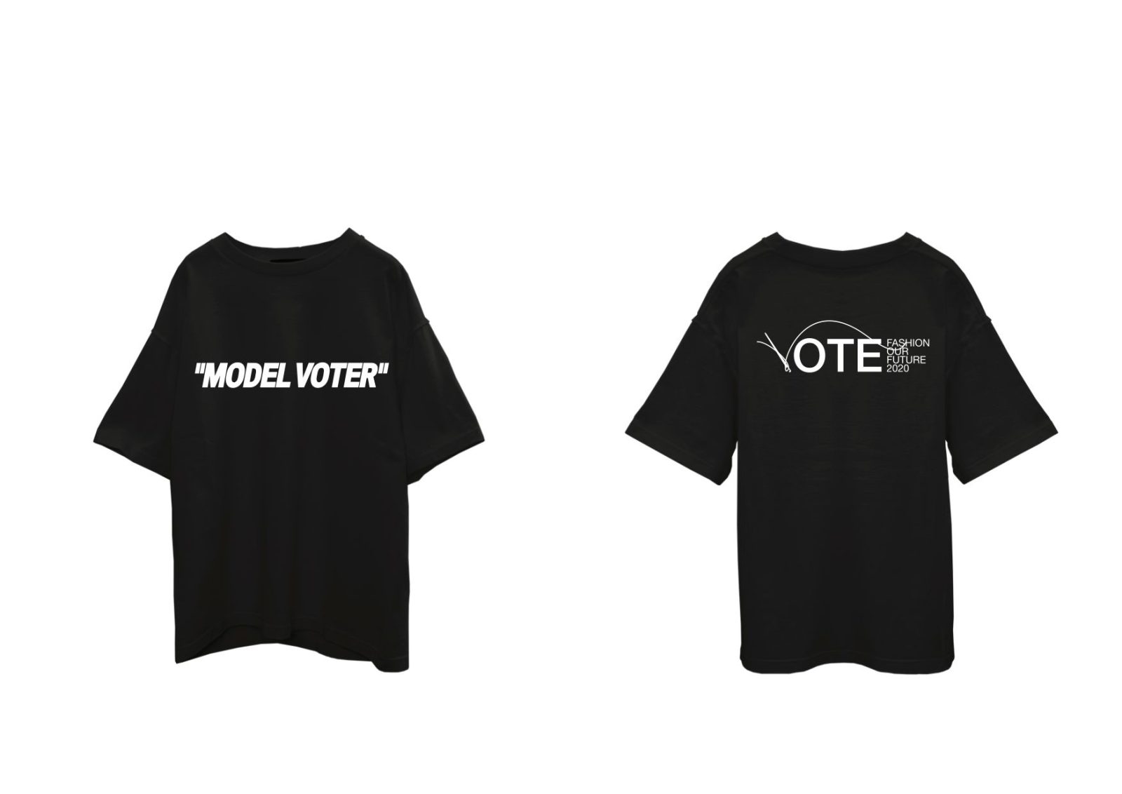 Off-White_Model Voter T-Shirt