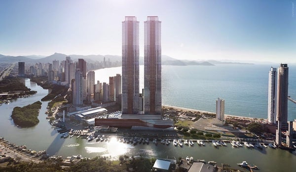 بينينفارينا تحصل على جائزة الهندسة المعمارية الأمريكية عن مشروع الأبراج السكنية البرازيلية