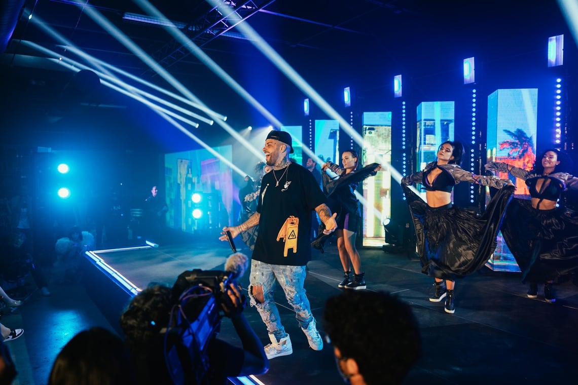 Nicky Jam performing - Bardot Live Presents Nicky Jam livestream concert with GlobalStreamNow - CREDIT Kevin Quiles