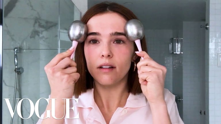 Zoey Deutch’s Makeup Guide for Acne-Prone Skin | Beauty Secrets | Vogue