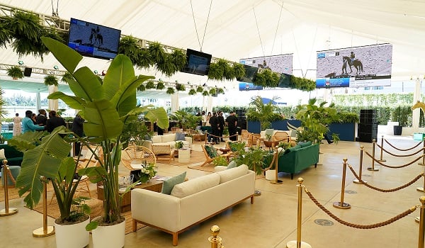 PEGASUS SWAN GARDEN POP-UP AT THE 2021 PEGASUS WORLD CUP CHAMPIONSHIP INVITATIONAL SERIES