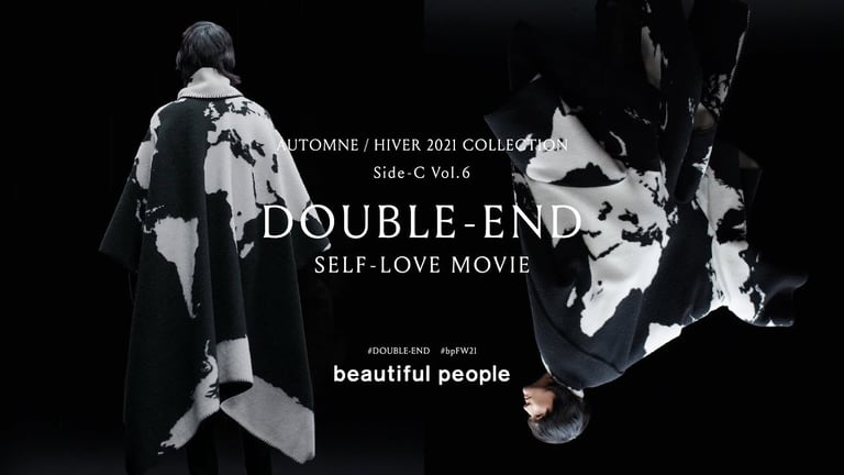 Coleção Paris Outono/Inverno 2021 da Beautiful People "Side-C Vol.6 DOUBLE-END""