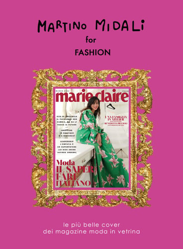 Martino Midali for Fashion: Marie Claire cover