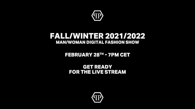 PHILIPP PLEIN Autumn Winter 2021/2022 Man/Woman Digital Fashion Show