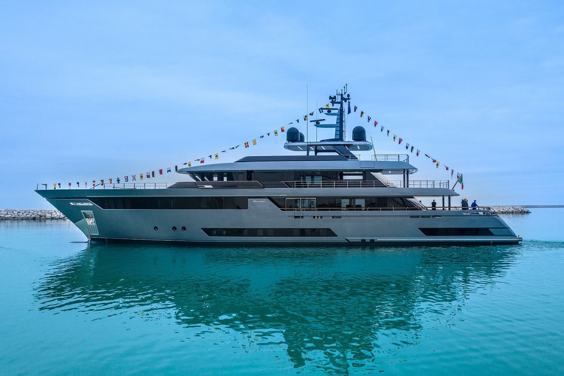 RIVA 50 METRI M/Y “FIFTY” LAUNCHED, THE SUPERYACHT ‘MADE IN ITALY’ BY RIVA SUPERYACHTS DIVISION TO GIVE THE WORLD SOMETHING TO DREAM ABOUT.