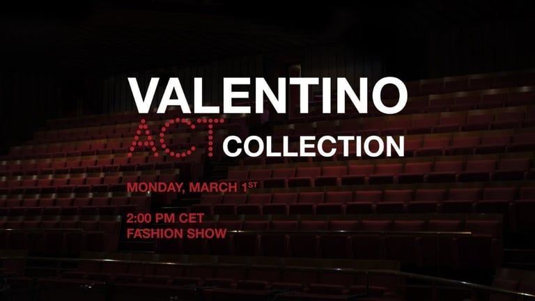 Coleção Valentino Act