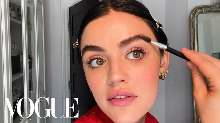 Lucy Hale's 25-Step Guide to Everyday Makeup | Beauty Secrets | Vogue