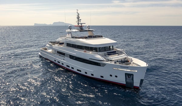 Tommaso Spadolini on new 42m Cantiere delle Marche M/Y Crowbridge
