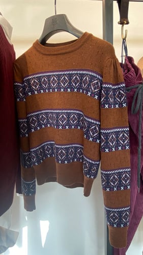 sweater with pattern