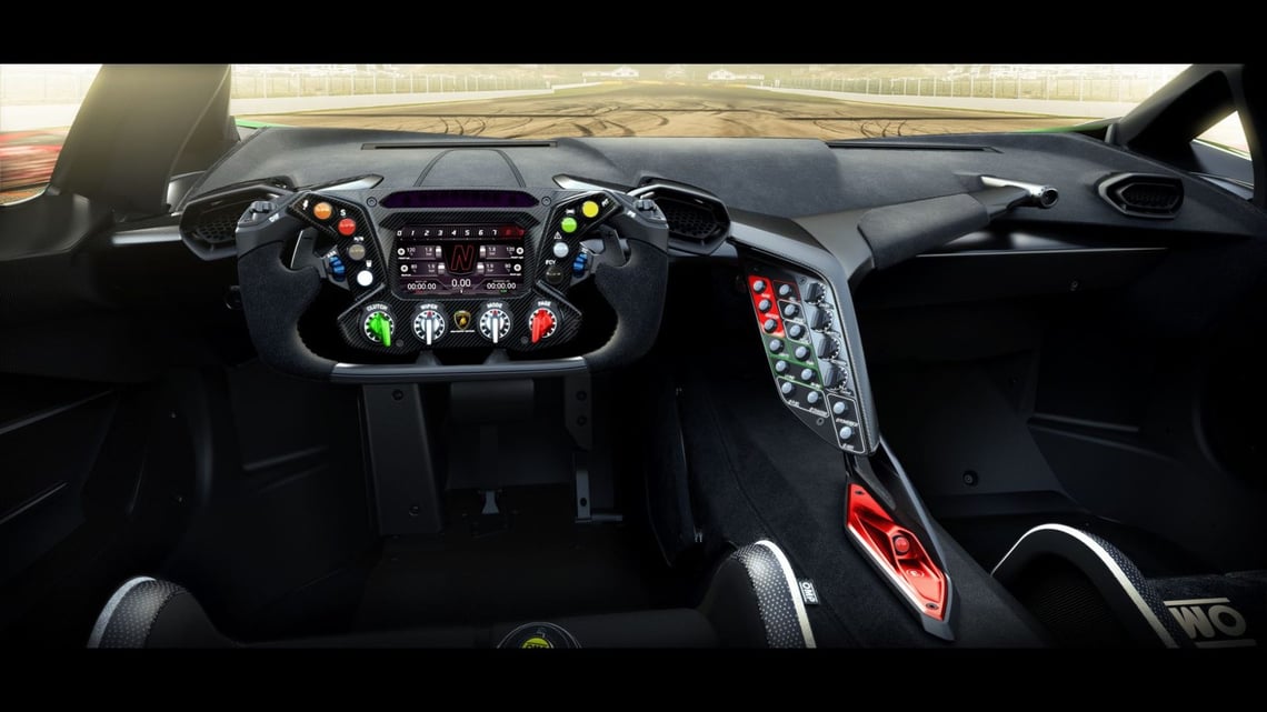 Lamborghini Essenza SCV12 - Centro Stile Interior