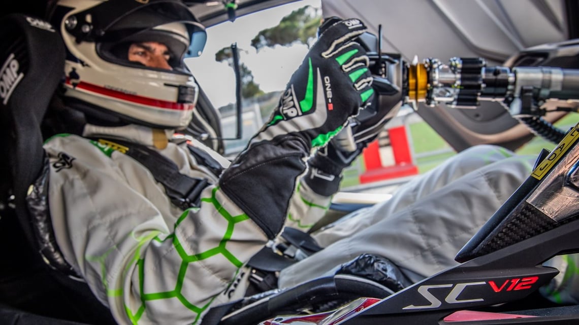 Lamborghini Essenza SCV12 - Emanuele Pirro