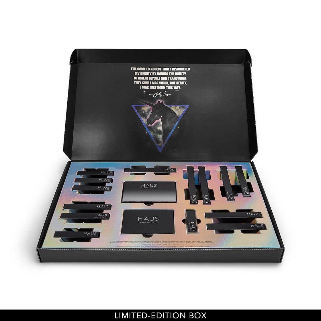 Haus Laboratories Makeup By Lady Gaga Launches Collectible, Limited-Edition "BAD KID VAULT" Makeup Set 