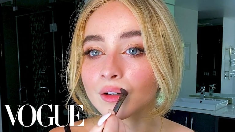 Sabrina Carpenter's Guide to DIY Facials and Perfect Eyeliner | Beauty Secrets | Vogue