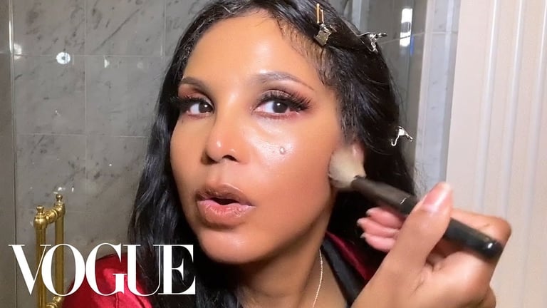 Toni Braxton's Guide to Faux-Lashes and Full-Face Makeup | Beauty Secrets | Vogue