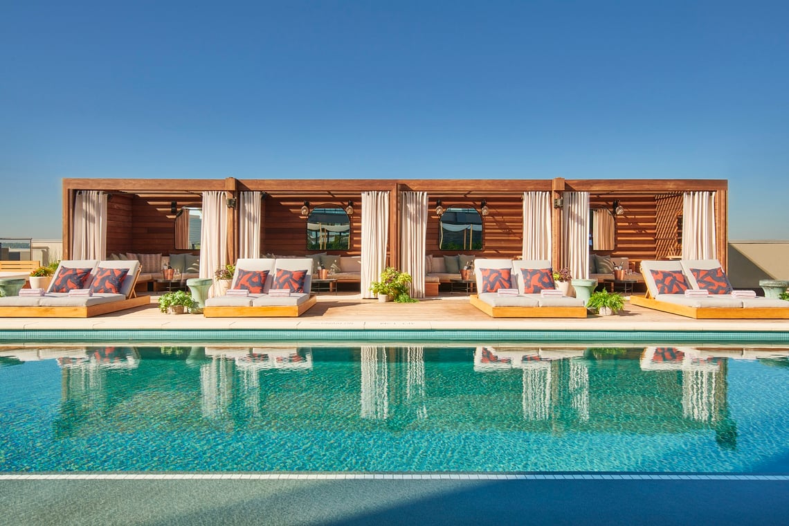 The Pool Club - Pool Deck Cabanas