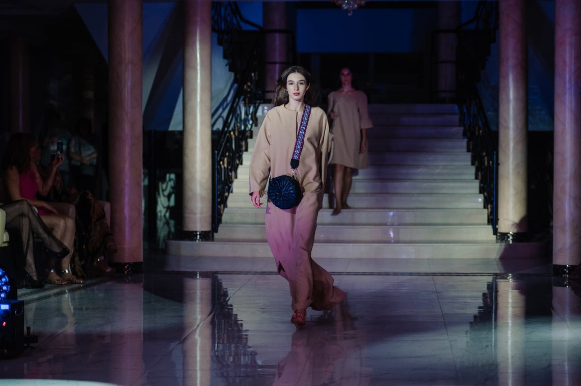 Eco-Bags from Elena Chetvertak with a collection of woven eco-bags