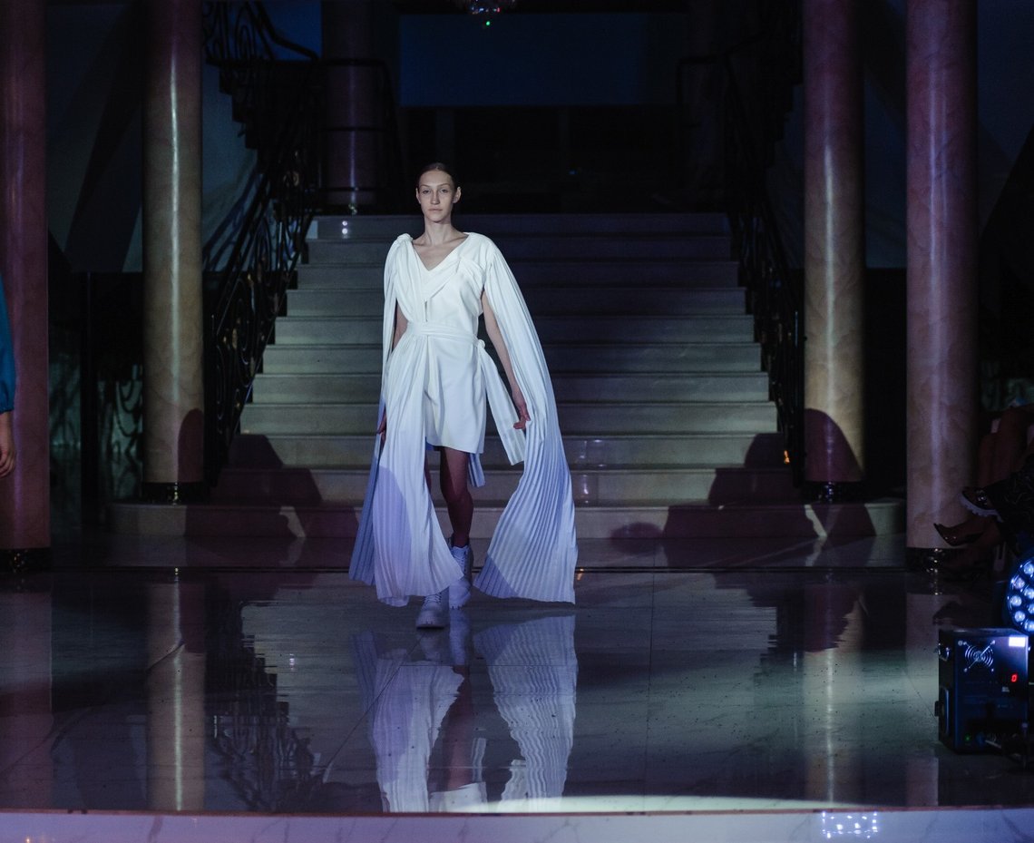 Designer Elmira Zamanova with a collection that tells that change is coming