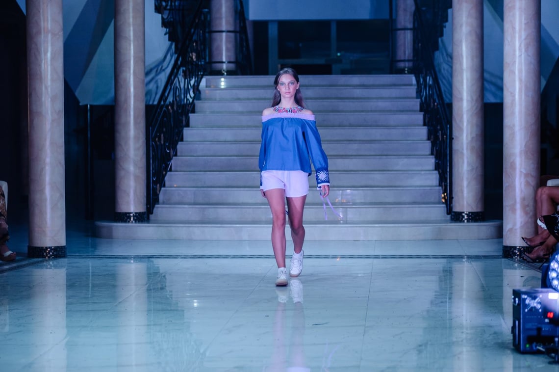 Designer Ksenia Hor presents a brand of unique ethnic clothing Girchicya