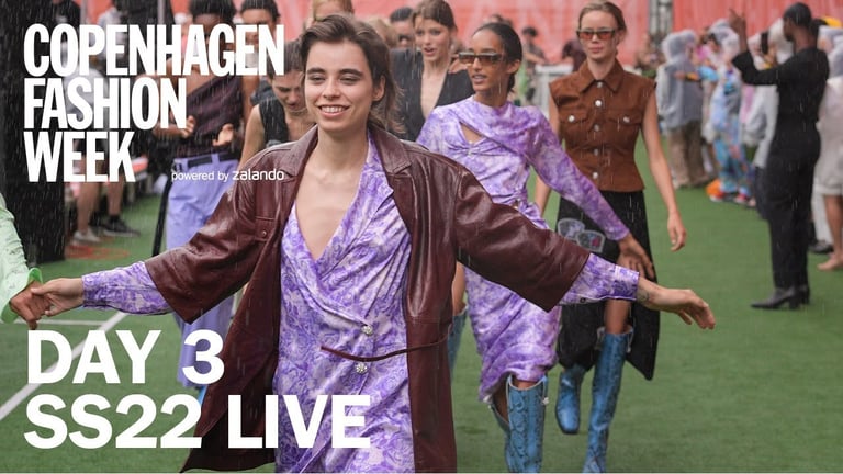 Giorno 3 Copenhagen Fashion Week SS22 Live Streaming