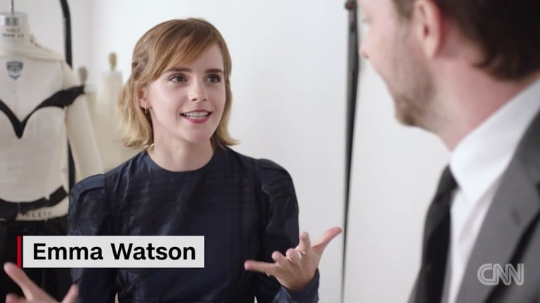 Emma Watson trägt ein Kleid aus diesem Material (Met Gala 2016)