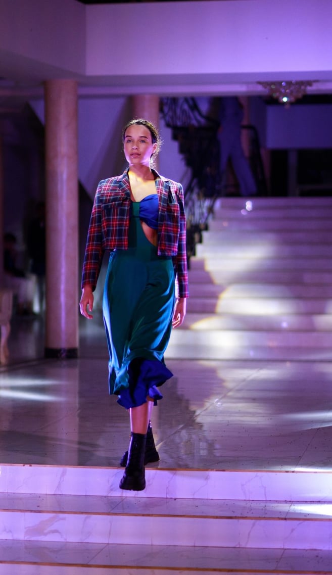 Designer Elmira Zamanova with a collection that tells that change is coming