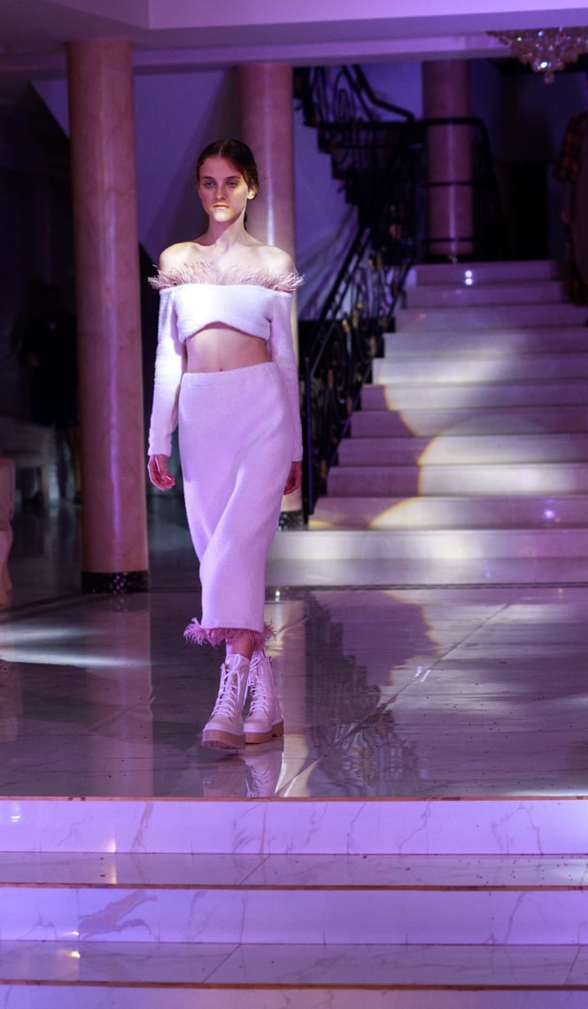 Designer Elmira Zamanova with a collection that tells that change is coming