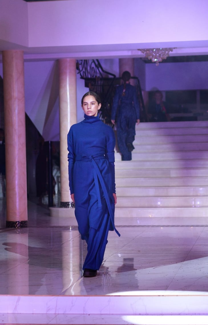 Designer Elmira Zamanova with a collection that tells that change is coming