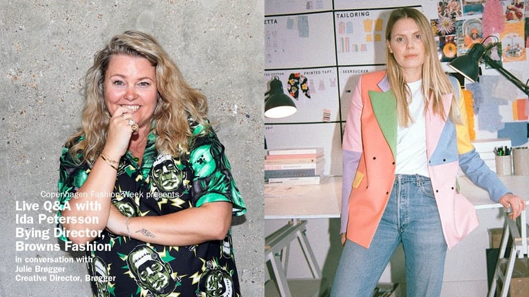 Live Q&A Brøgger and Ida Petersson, Browns Fashion