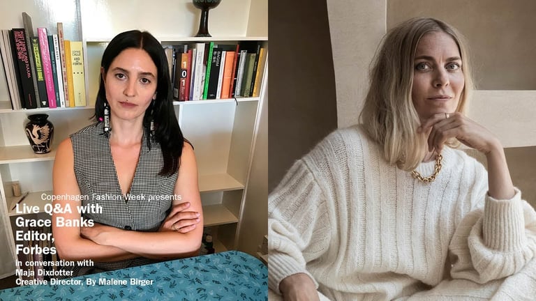 Live Q&A By Malene Birger and Grace Banks