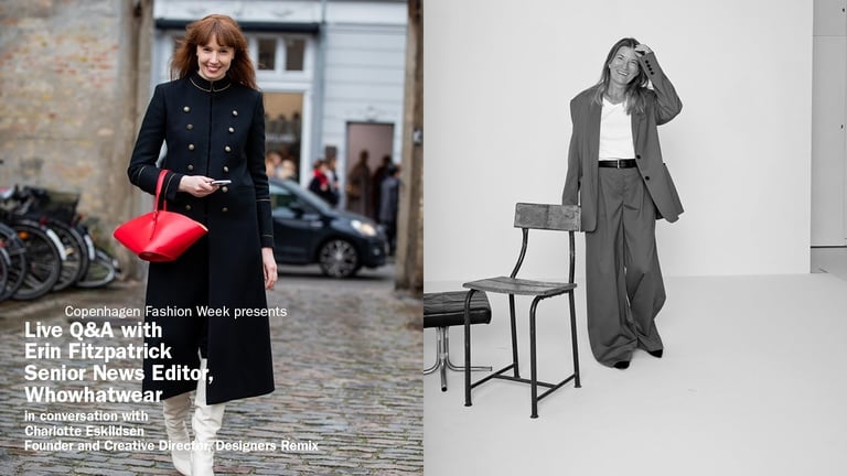 Live Q&A Designers Remix and Erin Fitzpatrick, Who What Wear