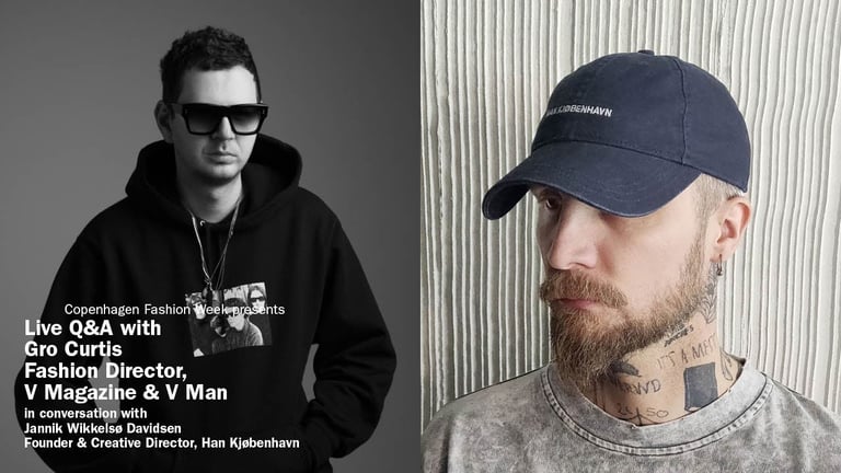 Live Q&A Han Kjøbenhavn and Gro Curtis, V Magazine