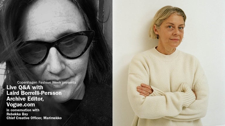 Live Q&A Marimekko and Laird Borrelli-Persson, Vogue.com