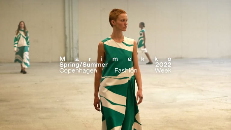 Marimekko’s Spring/Summer 2022 presentation at CPHFW