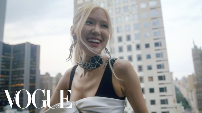 BLACKPINK's Rosé Gets Ready For The Met Gala