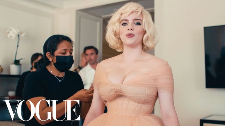 Behind Billie Eilish’s Old Hollywood Met Gala Look