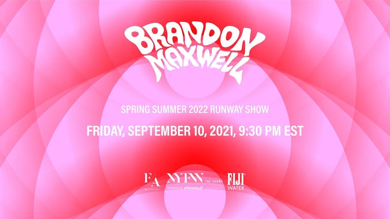 Desfile de Primavera/Verão 2022 de Brandon Maxwell