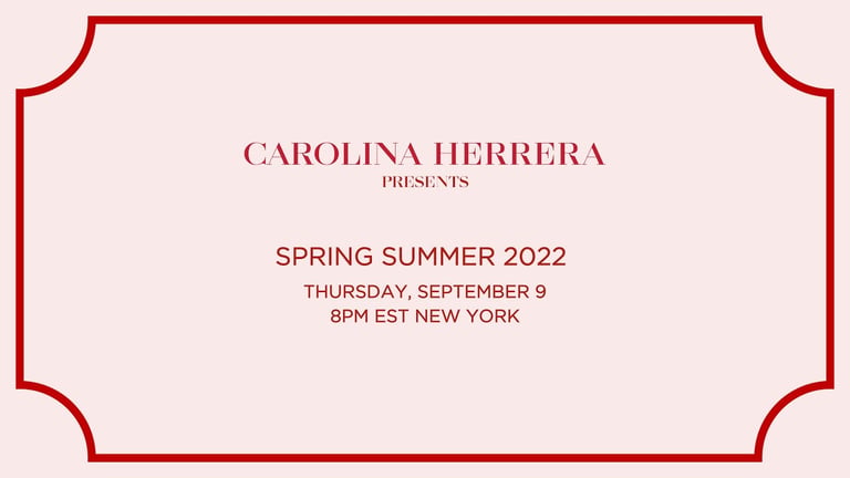 Carolina Herrera Frühjahr/Sommer 2022